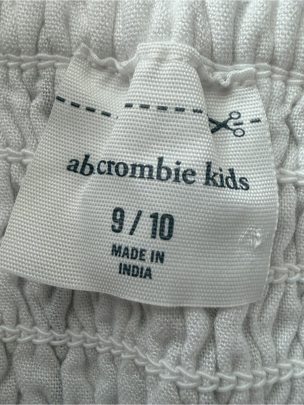 abercrombie kids Ruffle Strap Striped Tank Top Sz 9-10 - Picture 3 of 4